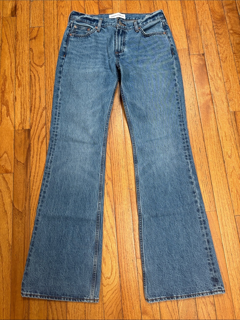 Denim Forum Lo-Rise Flare
